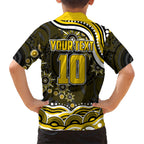 Personalized Richmond Tigers Hawaiian Shirt Aboriginal Dot Art - Dreamtime Football Mascot