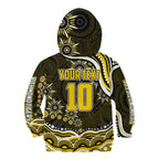 Personalized Richmond Tigers Kid Hoodie Aboriginal Dot Art - Dreamtime Football Mascot