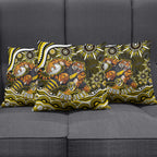 Personalized Richmond Tigers Pillow Cover Aboriginal Dot Art - Dreamtime Football Mascot