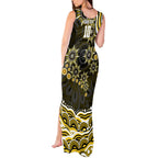 Personalized Richmond Tigers Tank Maxi Dress Aboriginal Dot Art - Dreamtime Football Mascot
