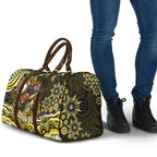 Personalized Richmond Tigers Travel Bag Aboriginal Dot Art - Dreamtime Football Mascot