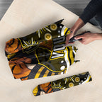 Personalized Richmond Tigers Umbrella Aboriginal Dot Art - Dreamtime Football Mascot