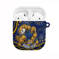 Personalized West Coast Eagles AFL Mascot AirPods Case Aboriginal Dot Art - Dreamtime Football Mascot
