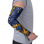 Personalized West Coast Eagles AFL Mascot Arm Sleeves Aboriginal Dot Art - Dreamtime Football Mascot