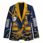 Personalized West Coast Eagles AFL Mascot Blazer Aboriginal Dot Art - Dreamtime Football Mascot