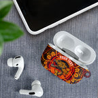 Personalized Barramundi Fish AirPods Case Australian Tropical Fish Indigenous Aboriginal Dot Art