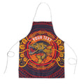 Personalized Barramundi Fish Apron Australian Tropical Fish Indigenous Aboriginal Dot Art