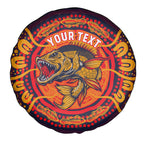 Personalized Barramundi Fish Spare Tire Cover Australian Tropical Fish Indigenous Aboriginal Dot Art