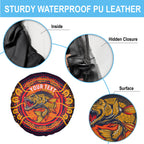 Personalized Barramundi Fish Spare Tire Cover Australian Tropical Fish Indigenous Aboriginal Dot Art