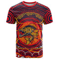 Personalized Barramundi Fish T Shirt Australian Tropical Fish Indigenous Aboriginal Dot Art