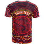 Personalized Barramundi Fish T Shirt Australian Tropical Fish Indigenous Aboriginal Dot Art