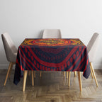 Personalized Barramundi Fish Tablecloth Australian Tropical Fish Indigenous Aboriginal Dot Art