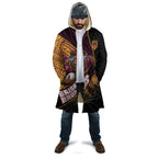 Brisbane Broncos Rugby Cloak Tribal Polynesian Power Art - Lightning Mascot