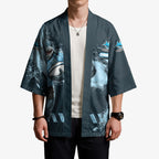 Personalised Cronulla Sutherland Sharks Rugby Kimono Sharkies Mascot - Sporty Splash Art Style