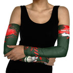 Personalised South Sydney Rabbitohs Rugby Arm Sleeves Rabbits Mascot - Sporty Splash Art Style