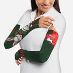Personalised South Sydney Rabbitohs Rugby Arm Sleeves Rabbits Mascot - Sporty Splash Art Style