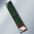 Personalised South Sydney Rabbitohs Rugby Auto Sun Shade Rabbits Mascot - Sporty Splash Art Style
