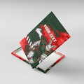 Personalised South Sydney Rabbitohs Rugby Canvas Wall Art Rabbits Mascot - Sporty Splash Art Style