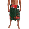 Personalised South Sydney Rabbitohs Rugby Lavalava Rabbits Mascot - Sporty Splash Art Style