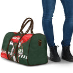 Personalised South Sydney Rabbitohs Rugby Travel Bag Rabbits Mascot - Sporty Splash Art Style