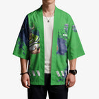 Personalised Canberra Raiders Rugby Kimono Viking Green Machine Mascot - Sporty Splash Art Style