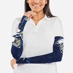 Personalised Canterbury-Bankstown Bulldogs Rugby Arm Sleeves Berries Mascot - Sporty Splash Art Style