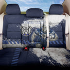 Personalised Canterbury-Bankstown Bulldogs Rugby Back Car Seat Cover Berries Mascot - Sporty Splash Art Style