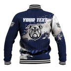 Personalised Canterbury-Bankstown Bulldogs Rugby Baseball Jacket Berries Mascot - Sporty Splash Art Style