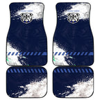 Personalised Canterbury-Bankstown Bulldogs Rugby Car Mats Berries Mascot - Sporty Splash Art Style