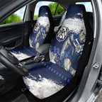Personalised Canterbury-Bankstown Bulldogs Rugby Car Seat Cover Berries Mascot - Sporty Splash Art Style