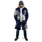 Personalised Canterbury-Bankstown Bulldogs Rugby Cloak Berries Mascot - Sporty Splash Art Style