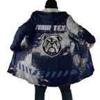 Personalised Canterbury-Bankstown Bulldogs Rugby Cloak Berries Mascot - Sporty Splash Art Style
