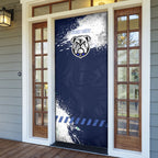Personalised Canterbury-Bankstown Bulldogs Rugby Door Cover Berries Mascot - Sporty Splash Art Style