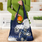Personalised Canterbury-Bankstown Bulldogs Rugby Grocery Bag Berries Mascot - Sporty Splash Art Style