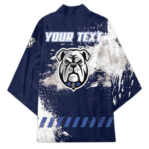 Personalised Canterbury-Bankstown Bulldogs Rugby Kimono Berries Mascot - Sporty Splash Art Style