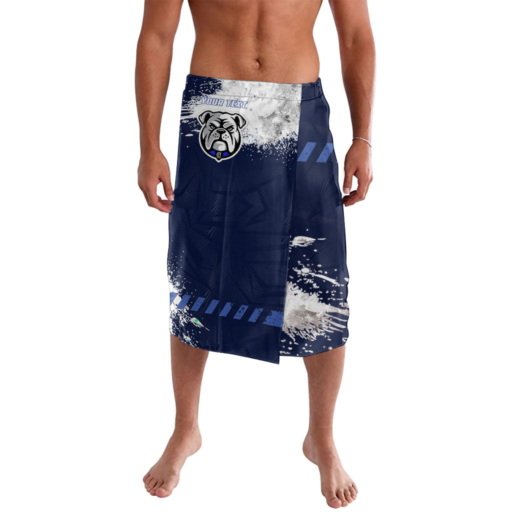 Personalised Canterbury-Bankstown Bulldogs Rugby Lavalava Berries Mascot - Sporty Splash Art Style