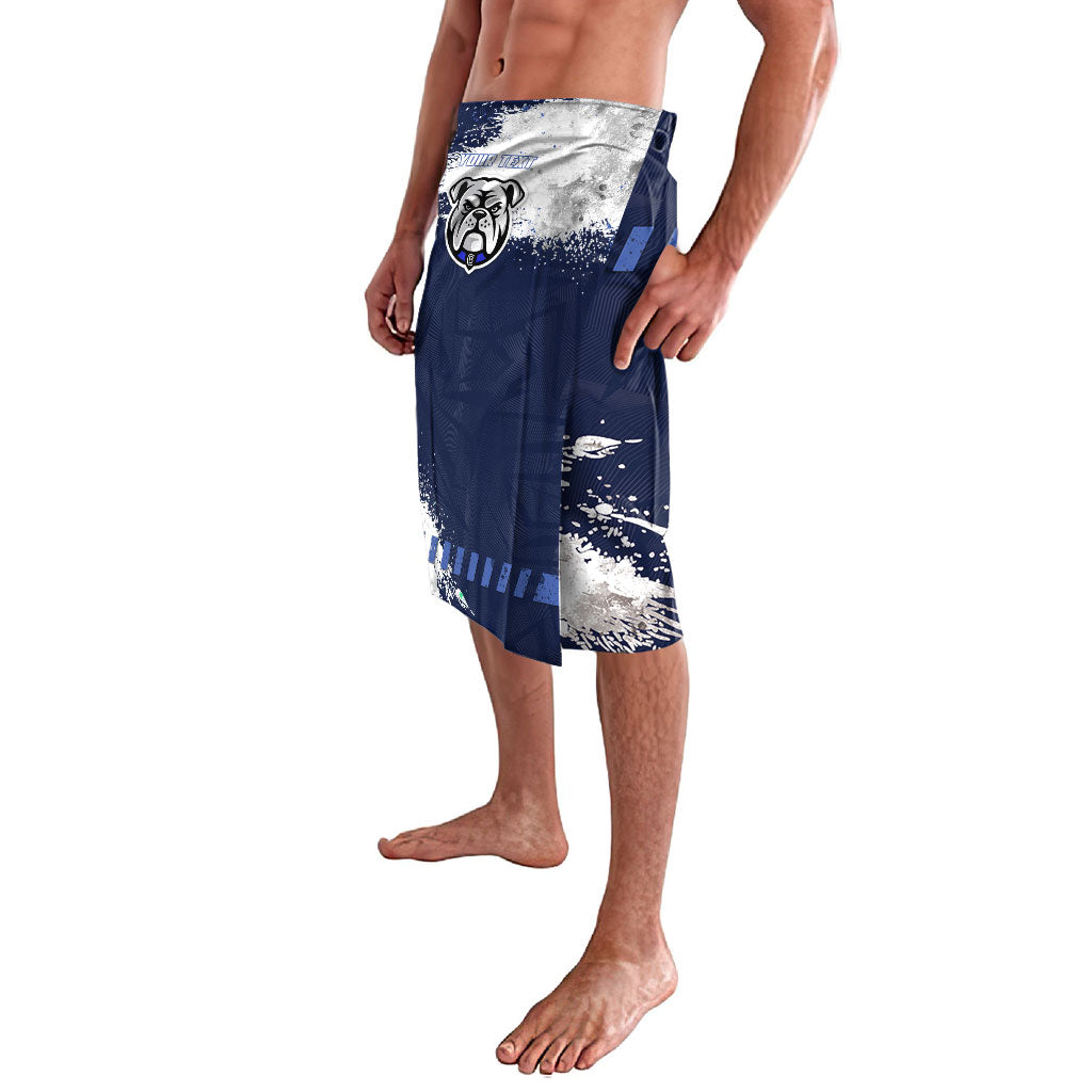Personalised Canterbury-Bankstown Bulldogs Rugby Lavalava Berries Mascot - Sporty Splash Art Style