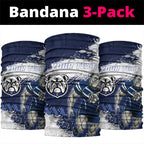 Personalised Canterbury-Bankstown Bulldogs Rugby Neck Gaiter Berries Mascot - Sporty Splash Art Style
