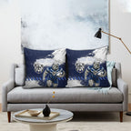 Personalised Canterbury-Bankstown Bulldogs Rugby Pillow Cover Berries Mascot - Sporty Splash Art Style