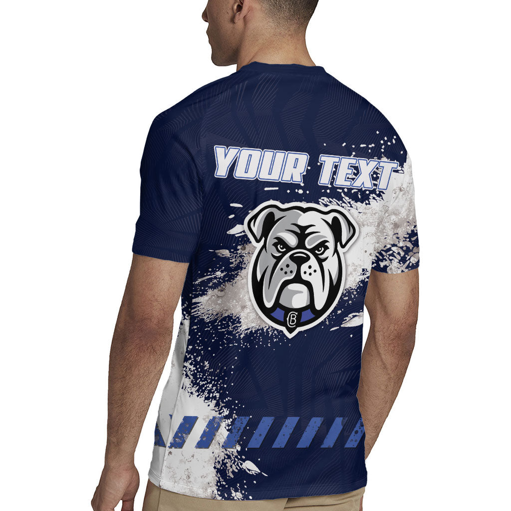 Personalised Canterbury-Bankstown Bulldogs Rugby Rugby Jersey Berries Mascot - Sporty Splash Art Style