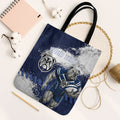 Personalised Canterbury-Bankstown Bulldogs Rugby Tote Bag Berries Mascot - Sporty Splash Art Style