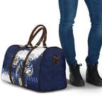Personalised Canterbury-Bankstown Bulldogs Rugby Travel Bag Berries Mascot - Sporty Splash Art Style