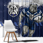 Personalised Canterbury-Bankstown Bulldogs Rugby Window Curtain Berries Mascot - Sporty Splash Art Style