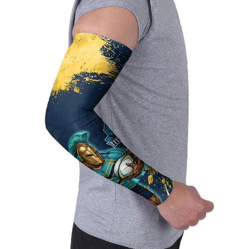 Personalised Gold Coast Titans Rugby Arm Sleeves Titans Mascot - Sporty Splash Art Style