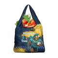 Personalised Gold Coast Titans Rugby Grocery Bag Titans Mascot - Sporty Splash Art Style