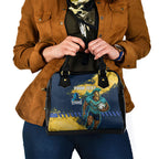 Personalised Gold Coast Titans Rugby Shoulder Handbag Titans Mascot - Sporty Splash Art Style