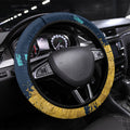 Gold Coast Titans Rugby Steering Wheel Cover Titans Mascot - Sporty Splash Art Style