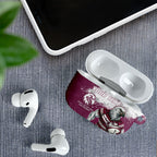 Personalised Manly Warringah Sea Eagles Rugby AirPods Case MAN Mascot - Sporty Splash Art Style