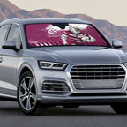 Personalised Manly Warringah Sea Eagles Rugby Auto Sun Shade MAN Mascot - Sporty Splash Art Style