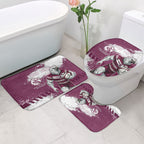 Personalised Manly Warringah Sea Eagles Rugby Bathroom Set MAN Mascot - Sporty Splash Art Style